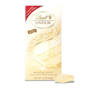 LINDOR White Chocolate Truffle Bar (3.5 oz)