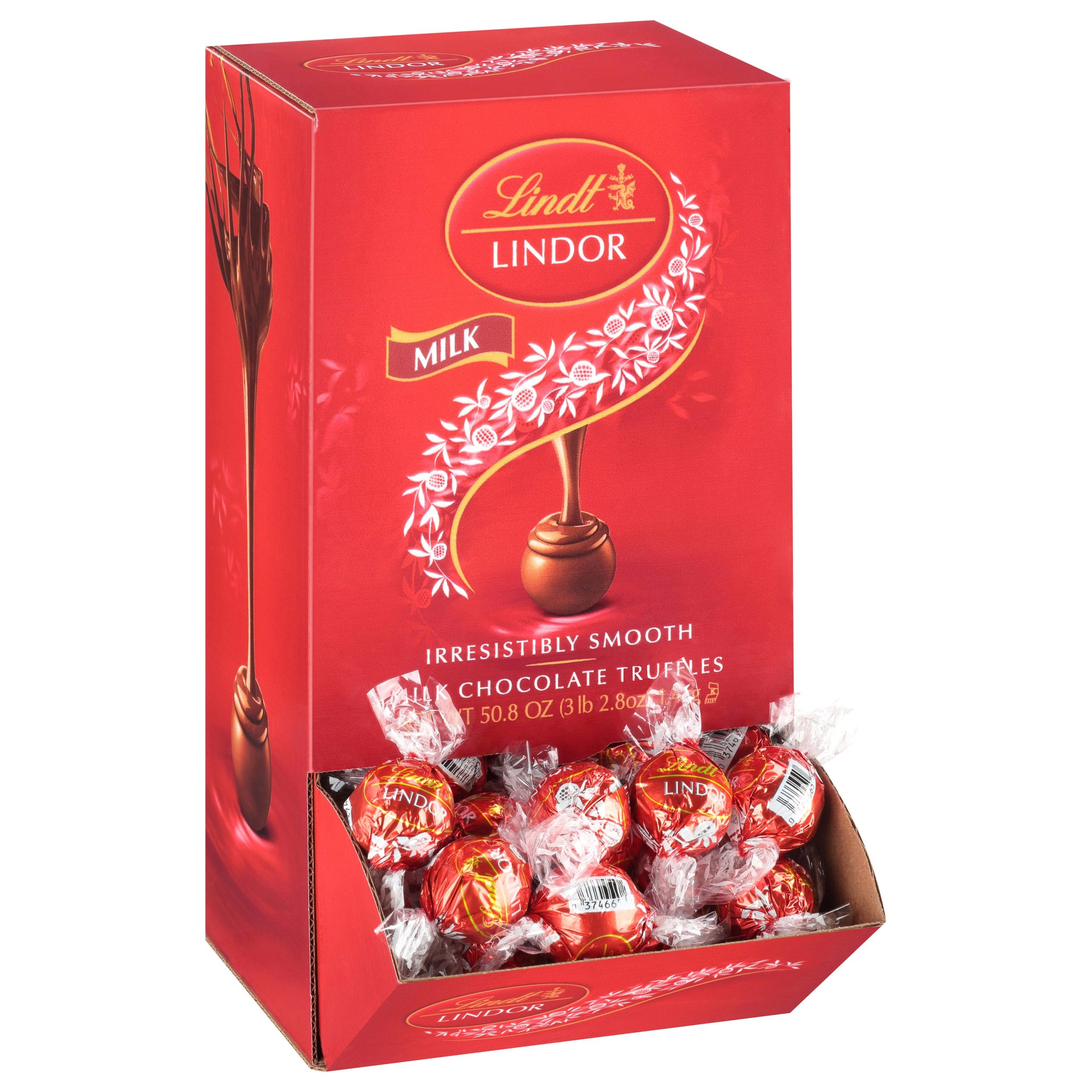 Milk Chocolate LINDOR Truffles Box (120-pc, 50.8 oz)